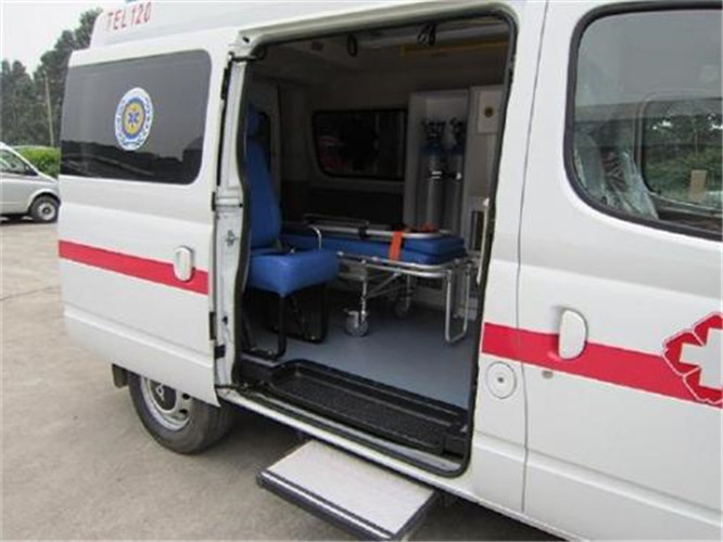 大石桥救护车出租服务案例7
